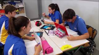 quotHundir la flotaquot  Ejes de coordenadas Matemáticas 1º ESO mayo 2017 [upl. by Gurevich]