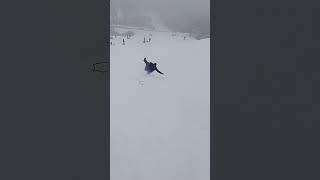 sleds sleds snow fly crash stunt funny funnyvideo funnyshorts fun [upl. by Ylrebmik]