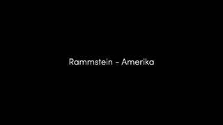 Rammstein  Amerika English Lyrics [upl. by Enened]