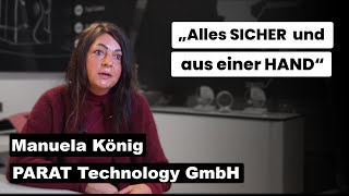 Manuela König von PARAT TECHNOLOGY über Korbinian Faltner [upl. by Riva]