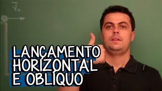 Decomposição do Lançamento Horizontal  Extensivo Física  Descomplica [upl. by Deonne]