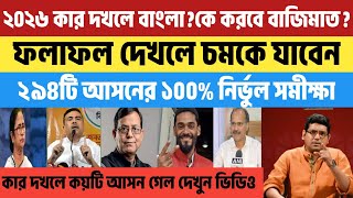 West Bengal Assembly Election 2026 Opinion Poll Political Party Data AnalyticsDaily News Bangla [upl. by Merete]