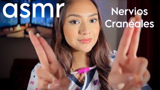 asmr TEST DE NERVIOS CRANEALES en español  roleplay [upl. by Sybila]