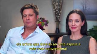 Angelina Jolie e Brad Pitt no Today Show Legendado [upl. by Aicital]