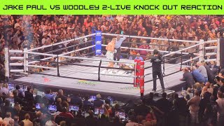 Jake Paul vs Tyron Woodley 2 Vlog Live Knock Out Reaction [upl. by Aryan788]