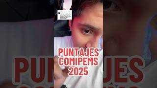 PUNTAJES DE COMIPEMS 2025 comipems examencomipems [upl. by Minta]