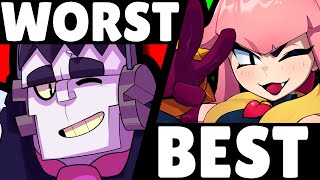 V39 Ranking EVERY Brawler from WORST to BEST  Pro Tier List 2024 [upl. by Cilo59]