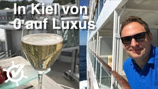 In Kiel von 0 auf Luxus  Vlog 1  MS Europa 2018 Norwegenkreuzfahrt [upl. by Dorise]