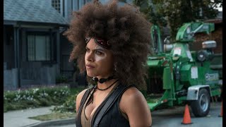 Domino  All Scenes Powers  Deadpool 2 [upl. by Ynnel]