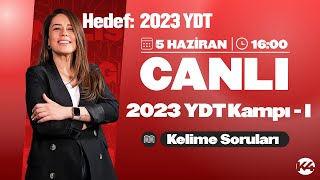 2023 YDT Kampı I  Kelime Soruları 🚨 [upl. by Pros]