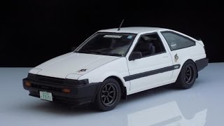 Toyota Corolla Sprinter Trueno Apex AE86 124 Fujimi 1985 [upl. by Bendite214]