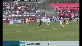 GOLES Mirandés 03 RM Castilla [upl. by Lilaj]