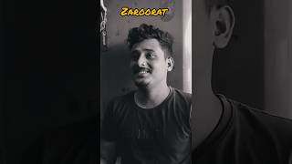 zaroorat song cover  Mujhe teri zaroorat h  ek villain  hindi song  shorts shortsfeed [upl. by Adnilema408]