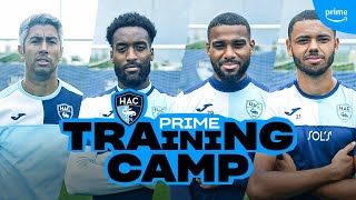 🤣 quotC’EST UNE DINGUERIEquot I PRIME TRAINING CAMP I HAVRE AC 💙🩵 [upl. by Heuser]