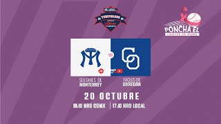 Sultanes vs Yaquis  20 Octubre Juego 3 LAMP 24 25 [upl. by Stockwell]