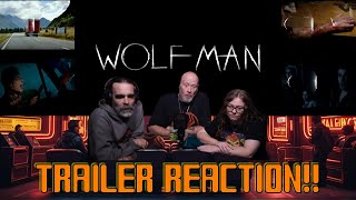 WOLF MAN 2025  Teaser Reaction wolfman blumhouse reactionvideo trailerreaction universal [upl. by Hola]