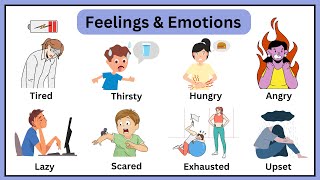 Emotions and Feelings  Learn English Vocabulary with Pictures [upl. by Yessac]