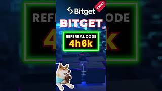 Bitget New User Bonus Using Referral Code quot4h6kquot  Crypto Kickstart [upl. by Charmain592]