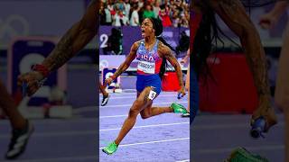 4×100m Final  Paris Olympics 2024  ShaCarri Richardson trackandfield athletics shorts [upl. by Smalley]