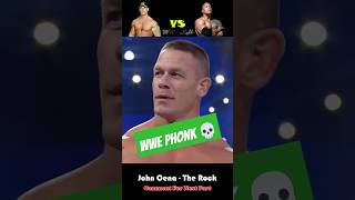 John Cena vs The Rock  WWE Phonk Edit 💀 wwe skull phonk johncena [upl. by Arella]