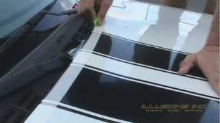 How To Install Graphics MoProAuto Featuring Racing Stripes by Illusions YouTube [upl. by Aibar]