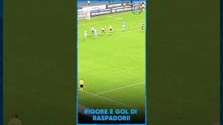 RIGORE DI OSIMHEN E GOL DI RASPADORI🔥officialsscnapoli forzanapolisempre napolijuventus [upl. by Atiluj]