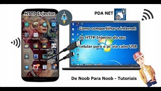 Pdanet  compartilhe internet grátis VPN no seu PC [upl. by Atilam]