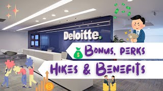 Deloitte Bonus Variable Pay Hikes and Benefits  Deloitte  Benefits  Variable Pay  Hikes [upl. by Ennayhs]