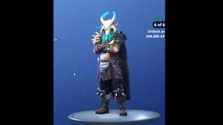 FORTNITE SEASON 5  LVL 100 SKIN quot RAGNAROK FULL UNLOCK 16 [upl. by Eidnac912]