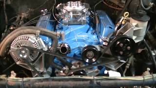 Retrofitting A Serpentine Belt Setup Onto A Classic Bronco [upl. by Sirromad]