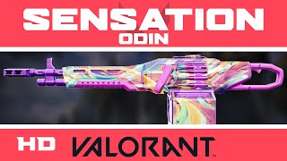 Sensation Odin VALORANT Skin  New Skins Collection Showcase [upl. by Jacobina]