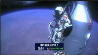 Red Bull Stratos  Official Video Felix Baumgartners World Record Skydive From 128000ft [upl. by Einafit819]