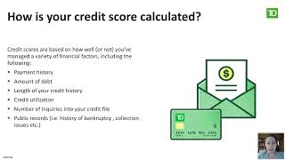 TD Sponsored Webinar Understanding Credit as a Newcomer to Canada  Watch Now [upl. by Welby]