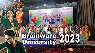 Freshers welcome 2023🤩🔥 Brainware University Kolkata [upl. by Rosalyn571]