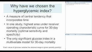 Virtual Learning Session Glycemic Control in Critical Care [upl. by Enavi881]