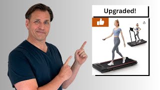 Upgrading My Under Desk Treadmill  Sperax TreadmillWalking PadUnder Desk Treadmill3 in 1 Folding [upl. by Llevaj406]