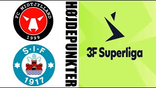 FC Midtjylland vs Silkeborg IF 10 Højdepunkter  Highlights  3F SuperLiga Danmark 20242025 [upl. by Urbani]