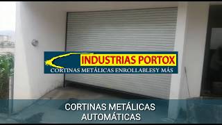 CORTINAS METALICAS AUTOMATICAS PARA GARAJE  GUATEMALA QUETZALTENANGO [upl. by Ancalin]