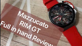 Mazzucato RIM GT latest 42mm model Unique italian design and a fresh brand [upl. by Naeroled]