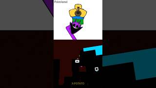 Roblox Noob vs Sprunki Durple Phase 4 🔈  simionsi  Xpotato Bouncing Square [upl. by Traver]