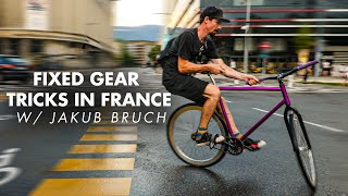 FIXED GEAR LEGEND  A Day Riding w Jakub Bruch [upl. by Ube]