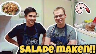 Garnalensalade maken Koken met Sven amp Sam [upl. by Rafaelle647]