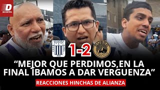 quotNO MERECEN ESTA GENTEquot Hinchas de ALIANZA LIMA enfurecidos tras perder ante CUSCO FC  De Contra [upl. by Aicnorev303]