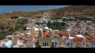 Kithnos Island Cyclades Greece Aerial Exploration [upl. by Baseler]