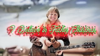 Greg Lake  I believe in father Christmas  2024 updated Christmas Flipbook Anim Video by AI [upl. by Lleirbag]