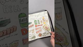 Travel Sketch  Frasers Hill mamamoo mamamootour moomoo travelsketchbook sketch friends food [upl. by Oiliduab368]