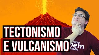 TECTONISMO E VULCANISMO diferenças entre terremoto e maremoto  Resumo de Geografia para o Enem [upl. by Bose]