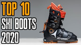 TOP 10 BEST SKI BOOTS 2020 [upl. by Herates]