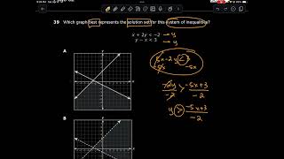 STAAR prep Algebra 1 2022 full solutions and strategies part 5 [upl. by Ocsicnarf309]