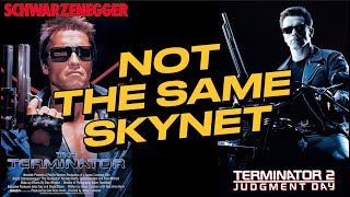 Skynet in Terminator 2 vs Terminator How Its Different  Two Film Buffs [upl. by Meek]